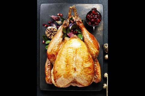 Pembrokeshire bronze turkey, weights from 2.6kg - 9kg